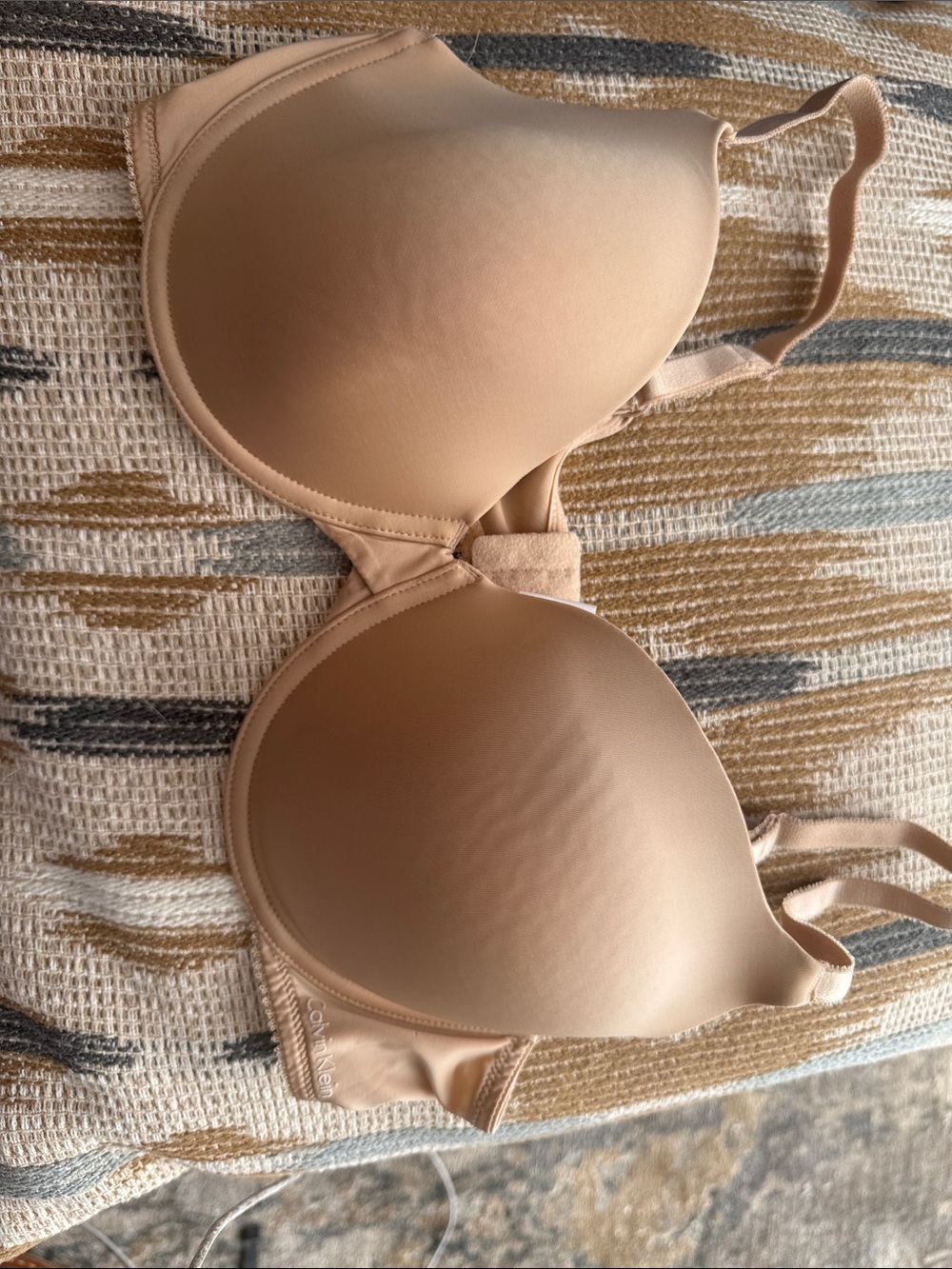 Calvin Klein Light Beige Smooth T-Shirt Bra